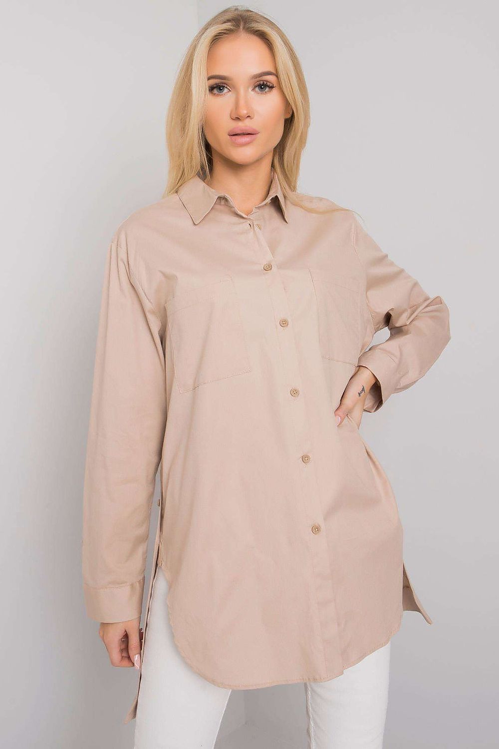 Chemise manche longue model 160742 Ex Moda