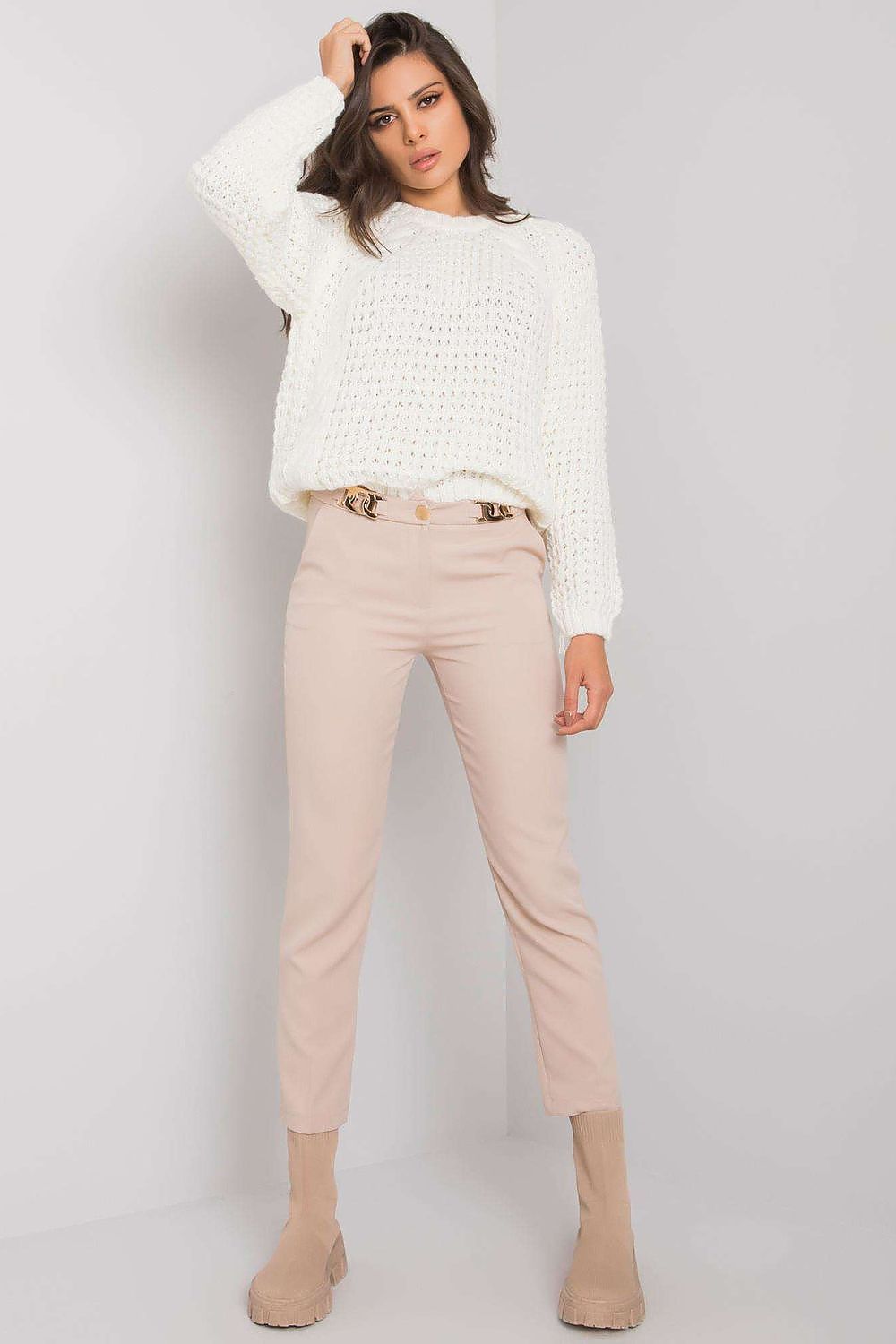 Pantalon femme model 161294 Pole&Pole