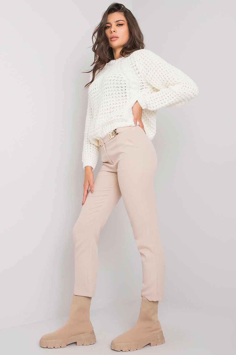 Pantalon femme model 161294 Pole&Pole