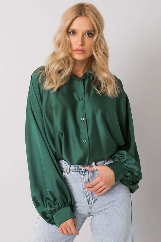 Chemise manche longue model 174052 Italy Moda