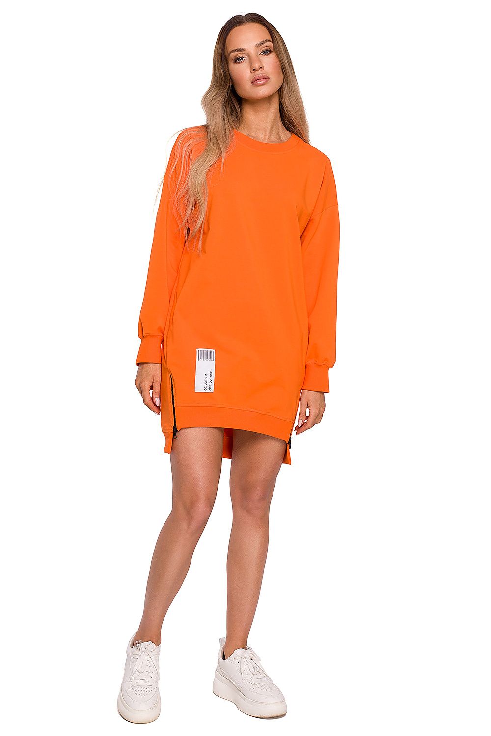 Robe Sukienka Model MOE676 Cukierkowy Róż - Moe