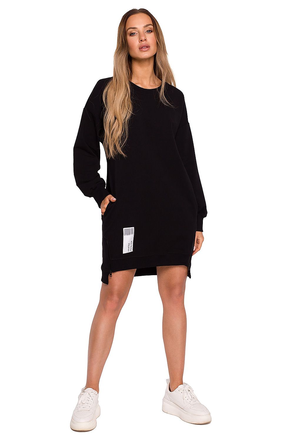 Robe Sukienka Model MOE676 Cukierkowy Róż - Moe