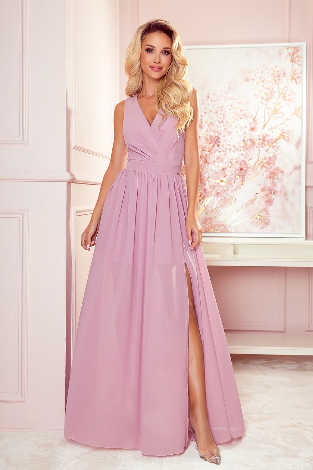 Robe longue model 199336 Numoco