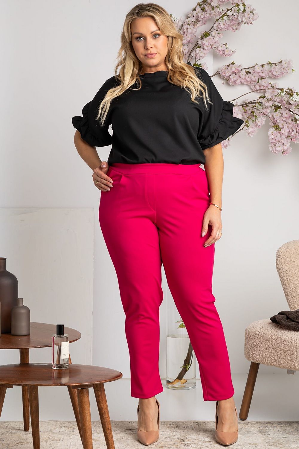 Plus size pants model 169232 Karko