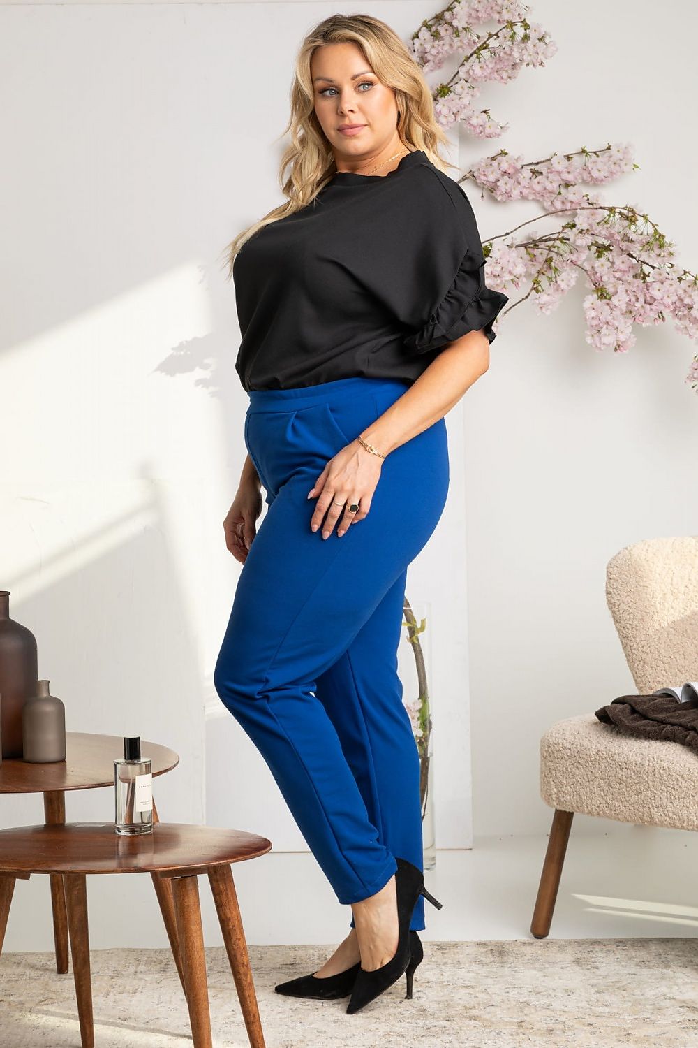 Plus size pants model 169232 Karko