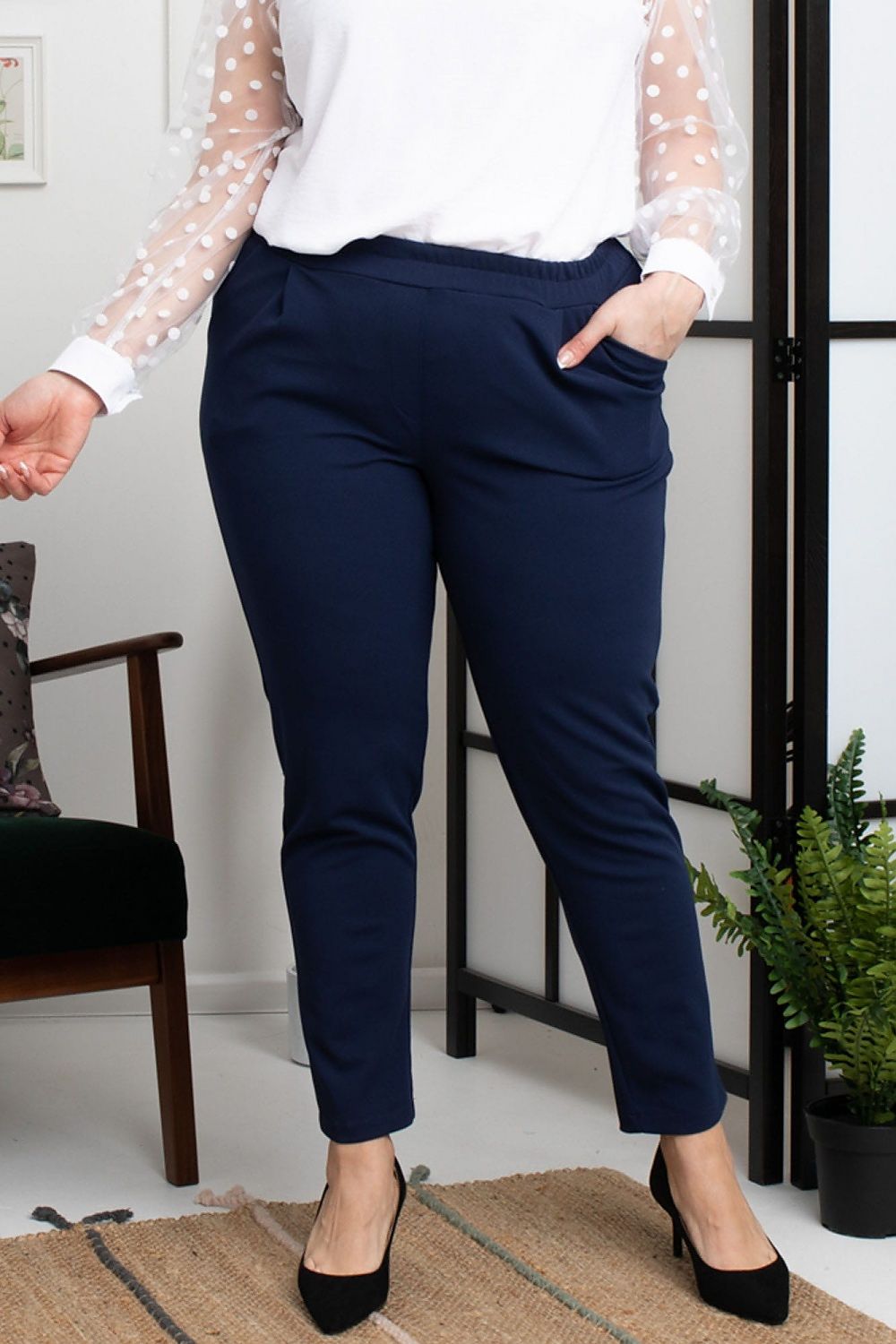 Plus size pants model 169232 Karko