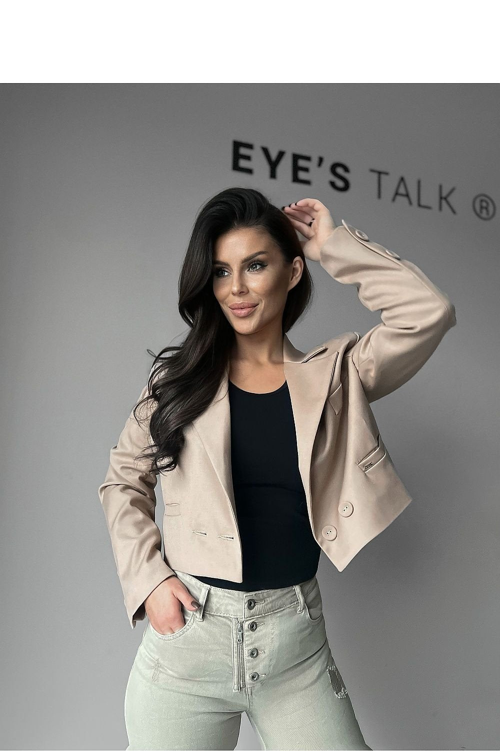 Women's blazer model 176332 By o la la