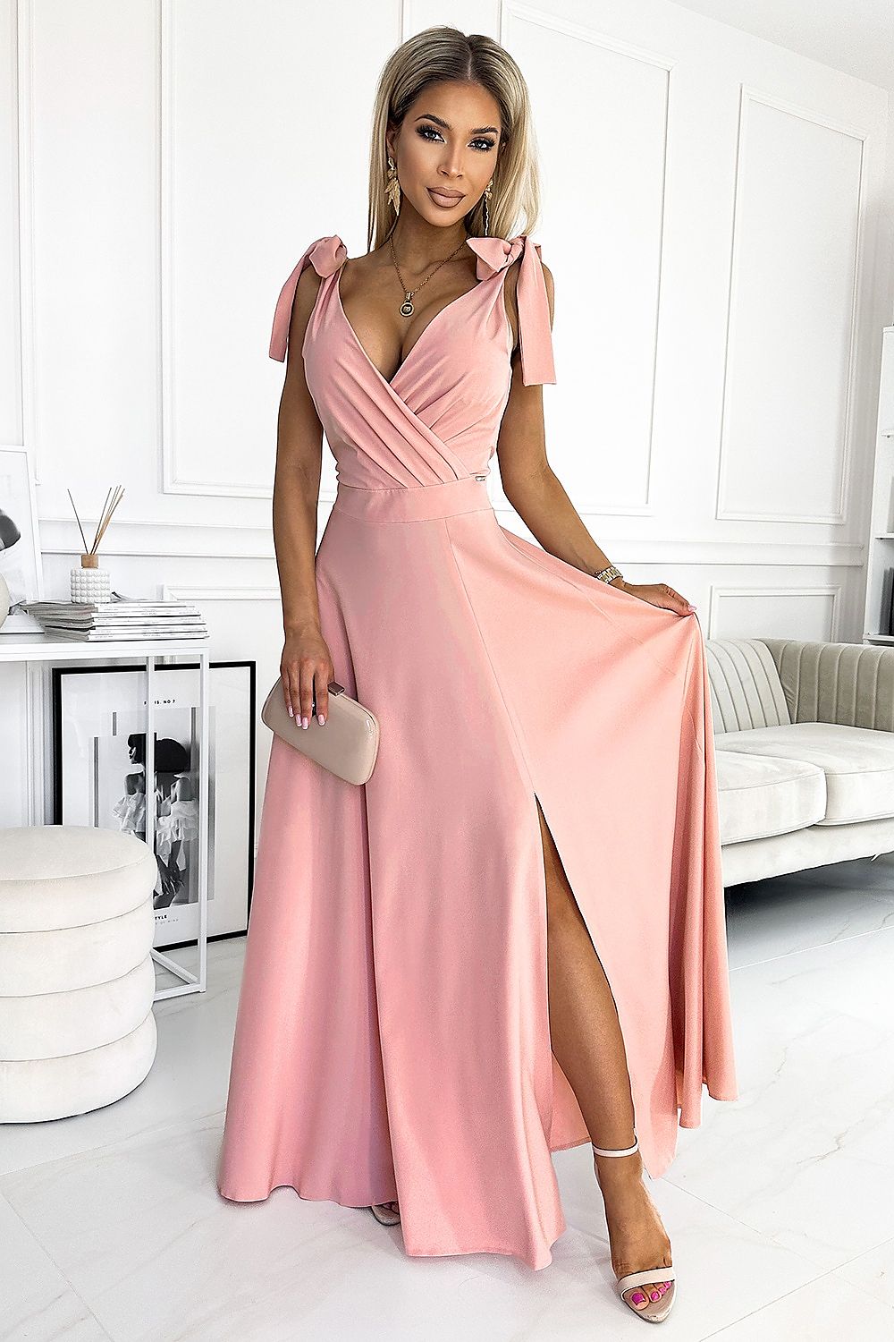 Robe longue model 200867 Numoco