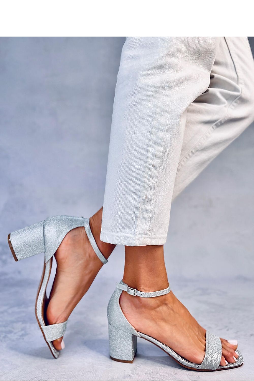 Heeled sandals model 181955 Inello