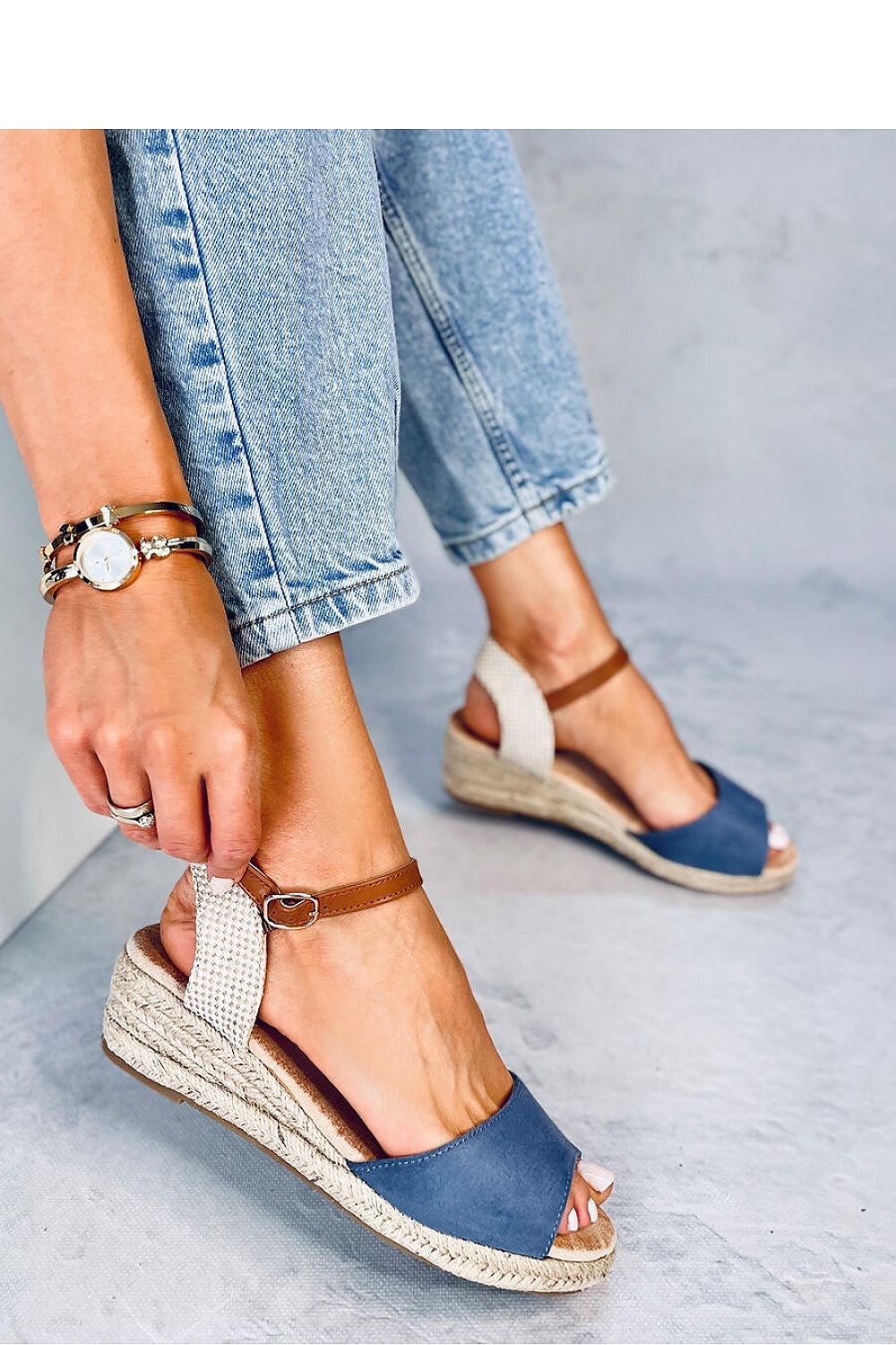 Heeled sandals model 181981 Inello