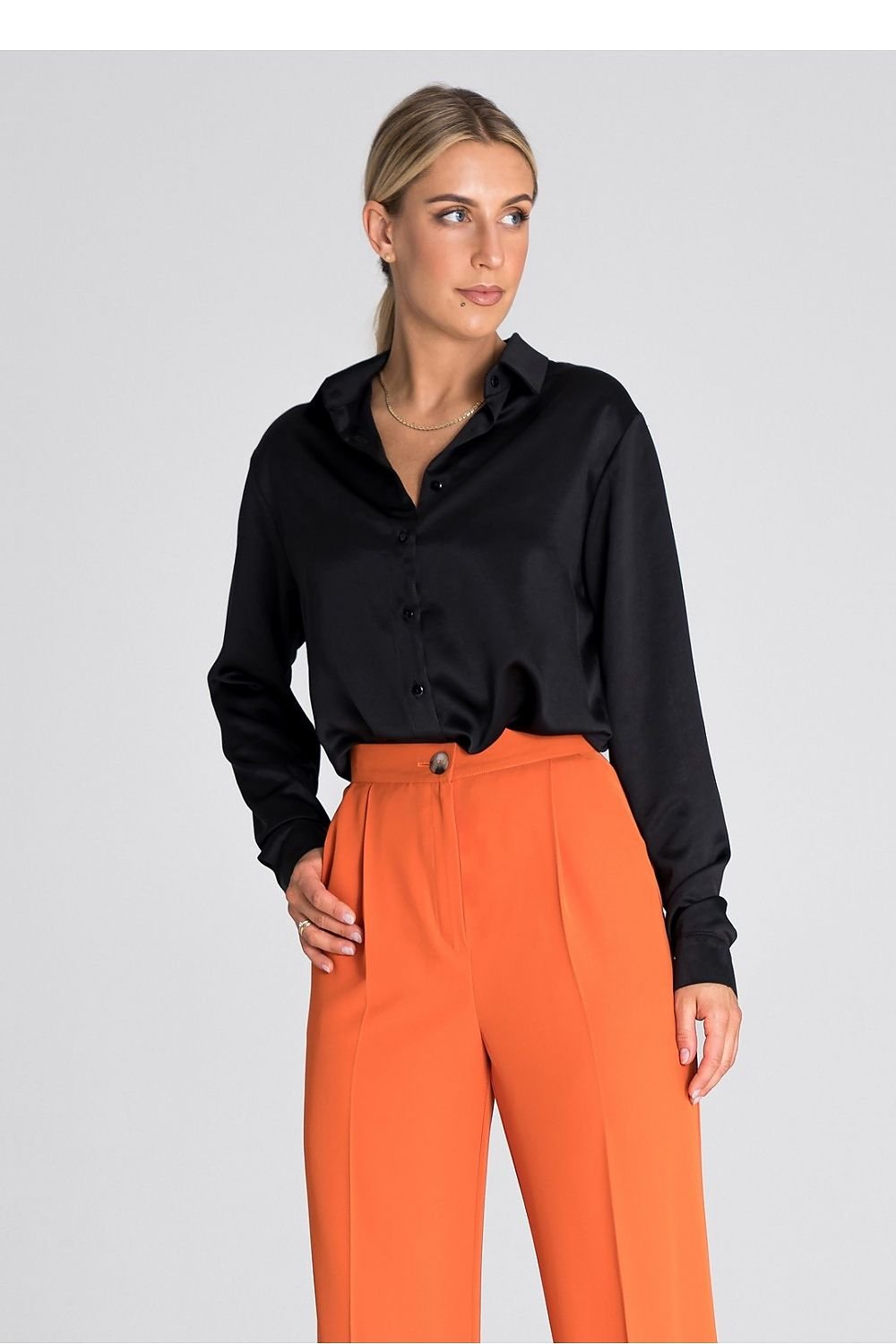 قميص بأكمام طويلة موديل 185068 فيجل