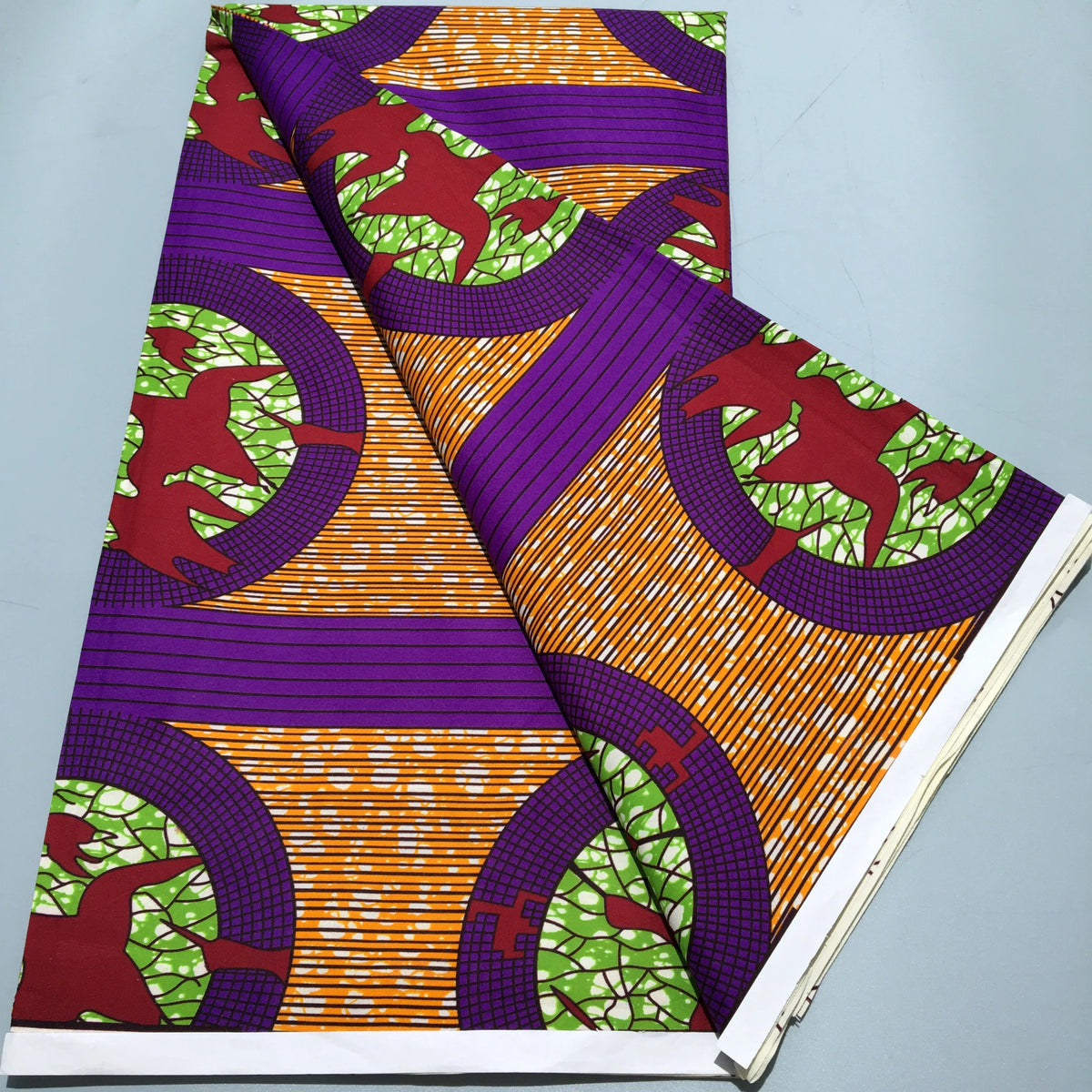 Tissu Wax Africain Ankara Patchwork Batik – Polyester Imprimé, Couture & DIY (6 yards)