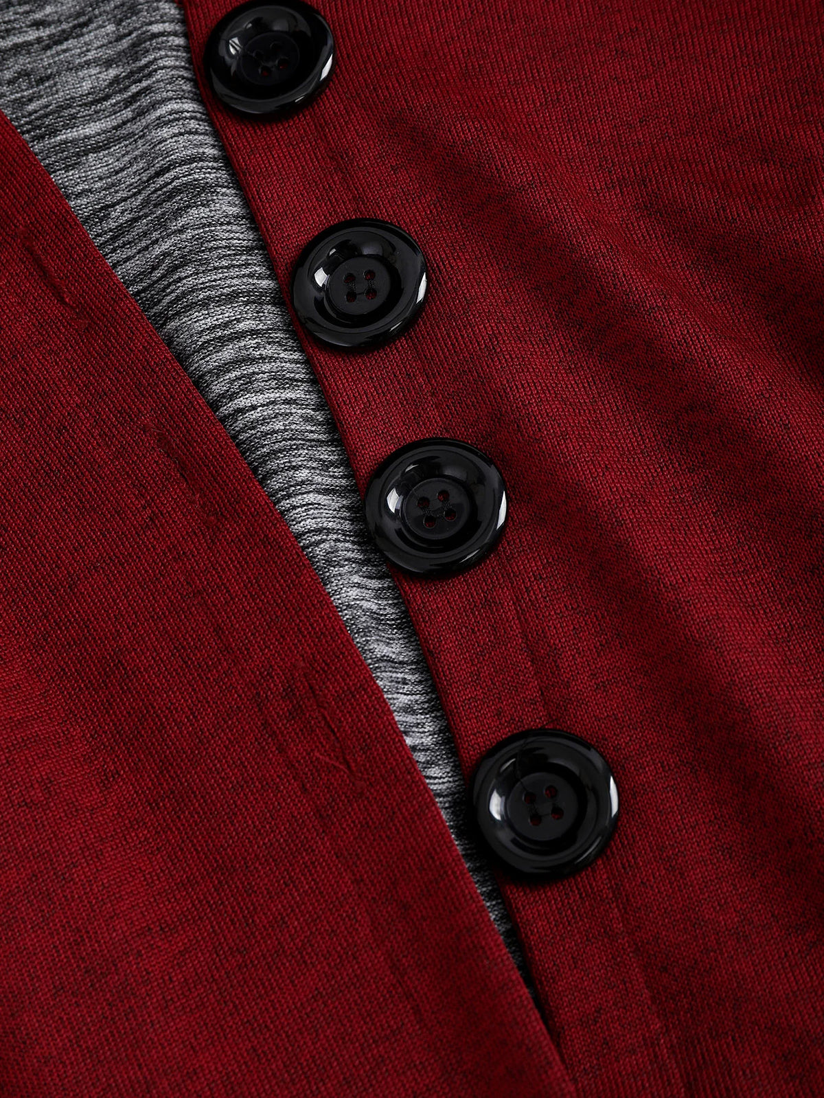 Robe Longue À Capuche Effet Deux Pièces – Manches Longues, Fente, Style Élégant Automne-Hiver