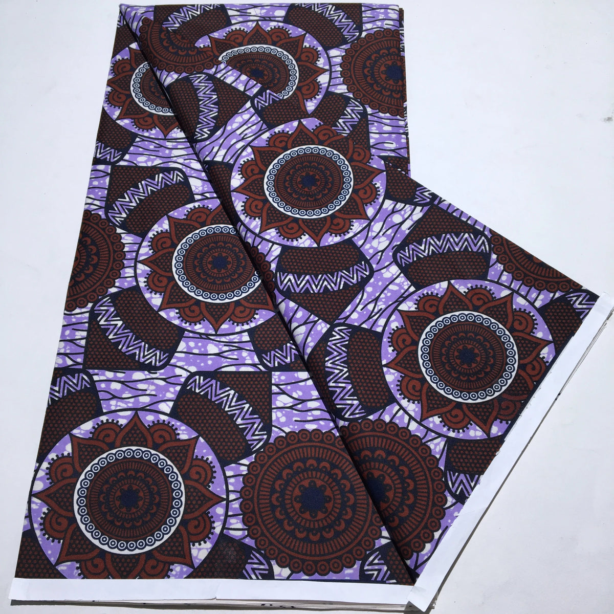 Tissu Wax Africain Ankara Patchwork Batik – Polyester Imprimé, Couture & DIY (6 yards)
