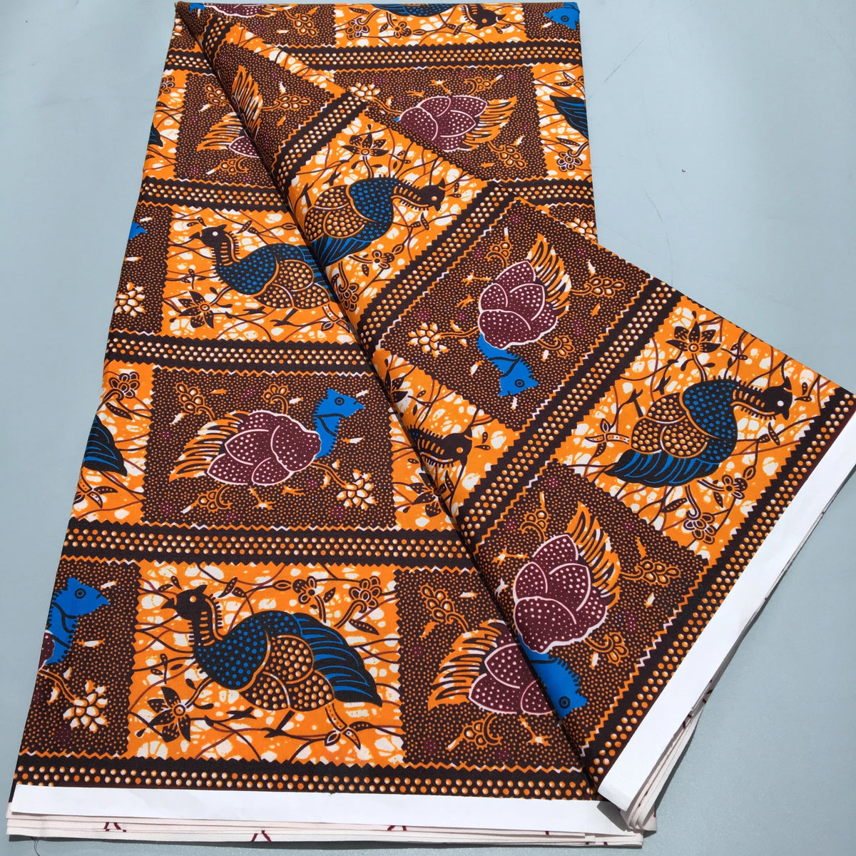 Tissu Wax Africain Ankara Patchwork Batik – Polyester Imprimé, Couture & DIY (6 yards)