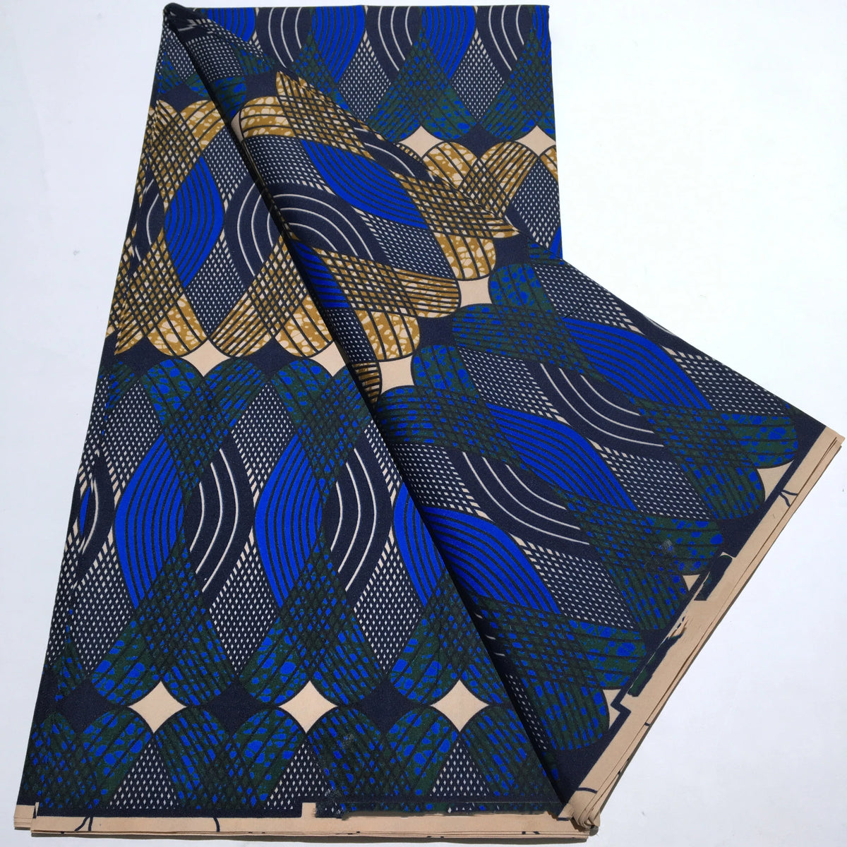 Tissu Wax Africain Ankara Patchwork Batik – Polyester Imprimé, Couture & DIY (6 yards)