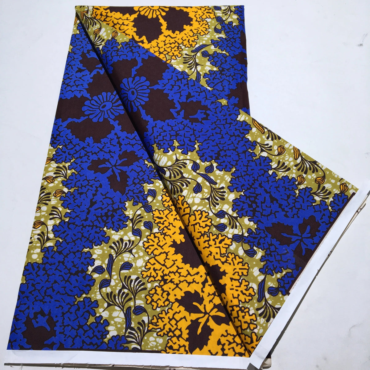 Tissu Wax Africain Ankara Patchwork Batik – Polyester Imprimé, Couture & DIY (6 yards)