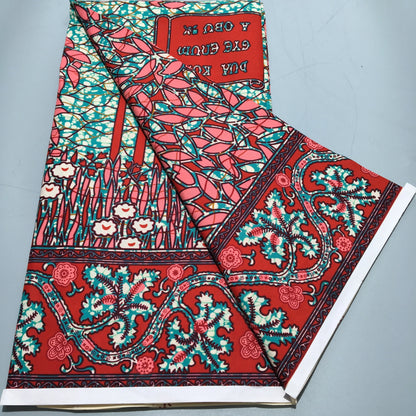 Tissu Wax Africain Ankara Patchwork Batik – Polyester Imprimé, Couture & DIY (6 yards)