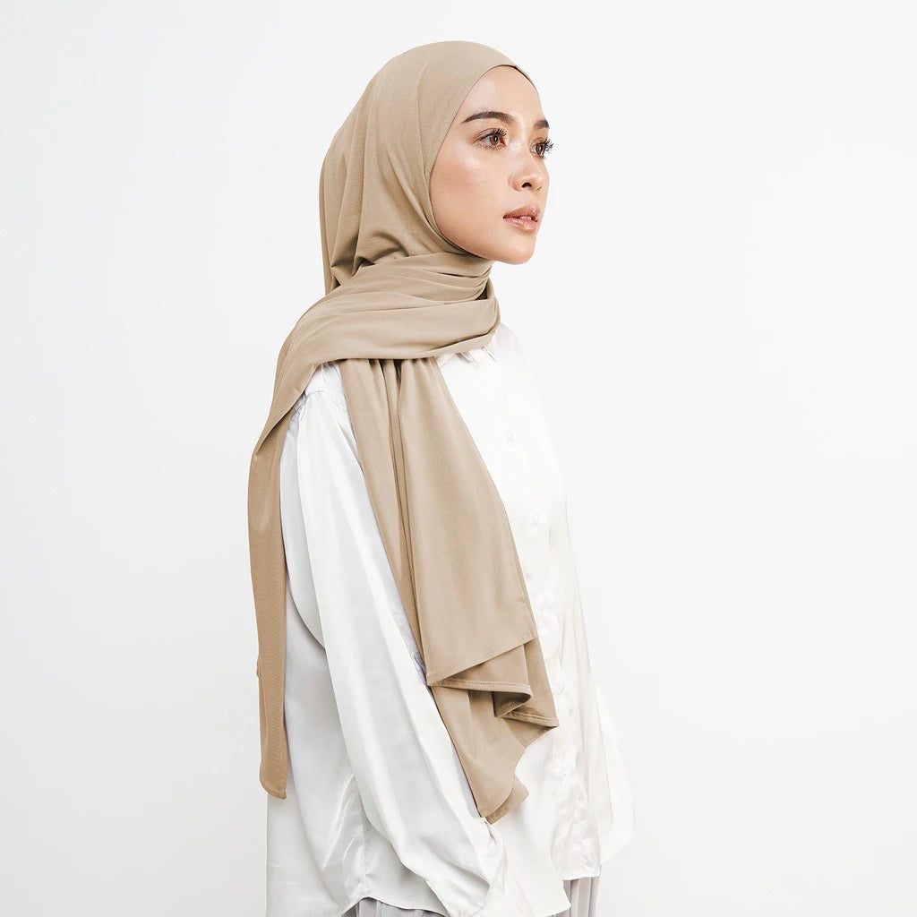 Hijab Instantané One Loop en Coton – Foulard Islamique Femme, Toutes Saisons