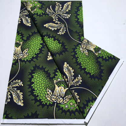 Tissu Wax Africain Ankara Patchwork Batik – Polyester Imprimé, Couture & DIY (6 yards)