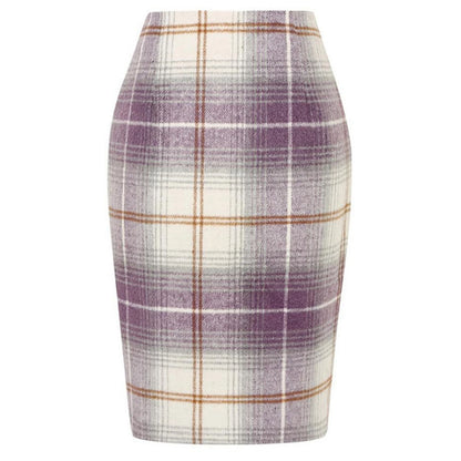 Elegant Plaid Skirt – Office & Chic Everyday Style