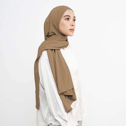 Hijab Instantané One Loop en Coton – Foulard Islamique Femme, Toutes Saisons