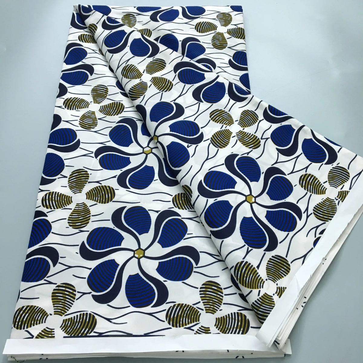 Tissu Wax Africain Ankara Patchwork Batik – Polyester Imprimé, Couture & DIY (6 yards)