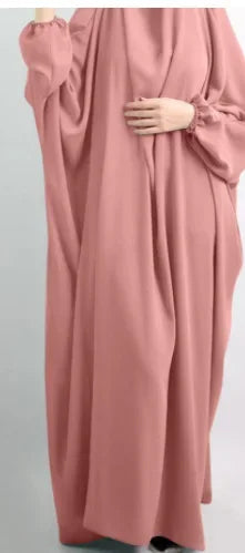 Robe de Prière Musulmane – Abaya Khimar Jilbab À Capuche | Eid & Ramadan