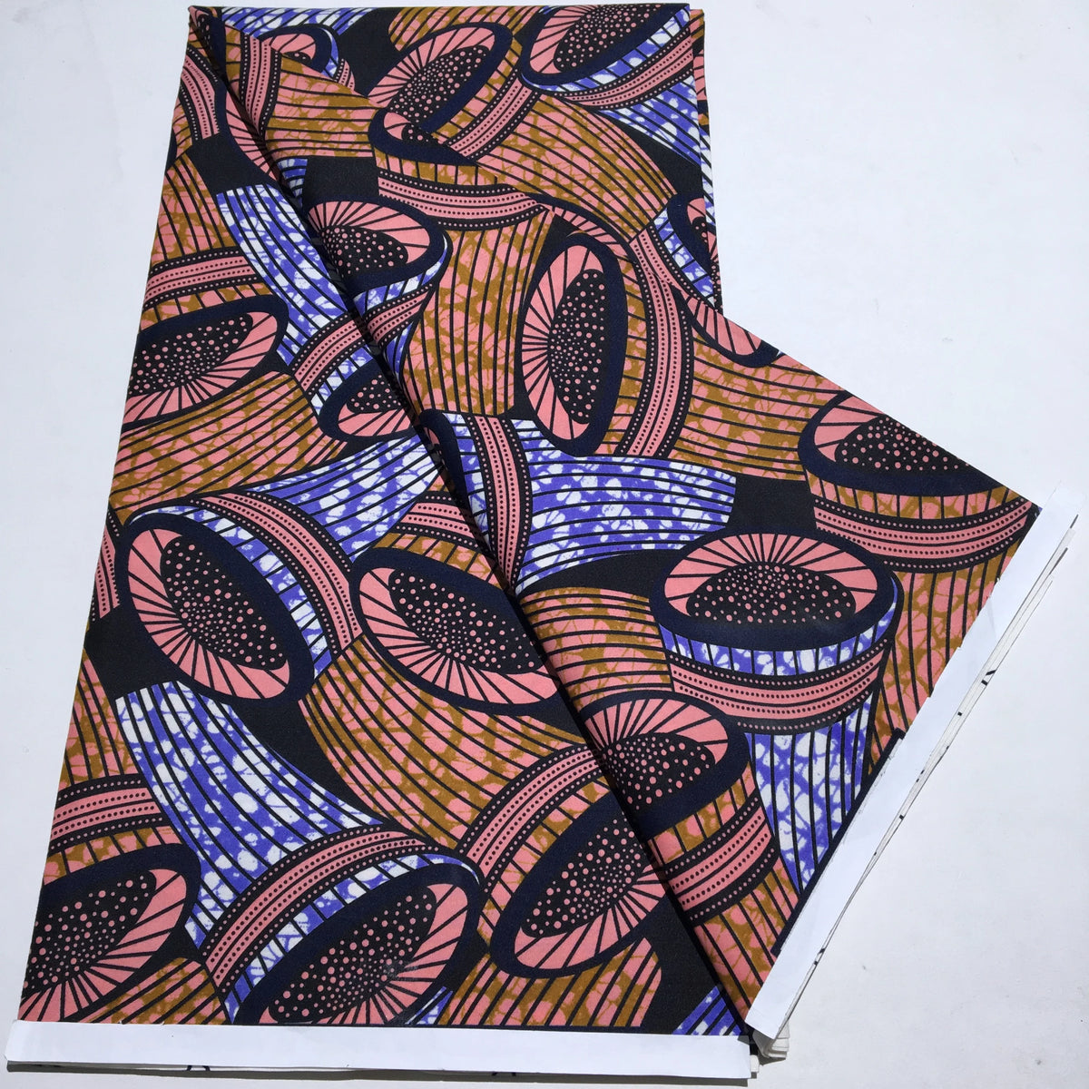 Tissu Wax Africain Ankara Patchwork Batik – Polyester Imprimé, Couture & DIY (6 yards)