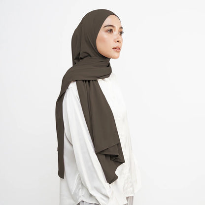 Hijab Instantané One Loop en Coton – Foulard Islamique Femme, Toutes Saisons
