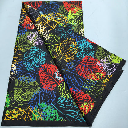 Tissu Wax Africain Ankara Patchwork Batik – Polyester Imprimé, Couture & DIY (6 yards)