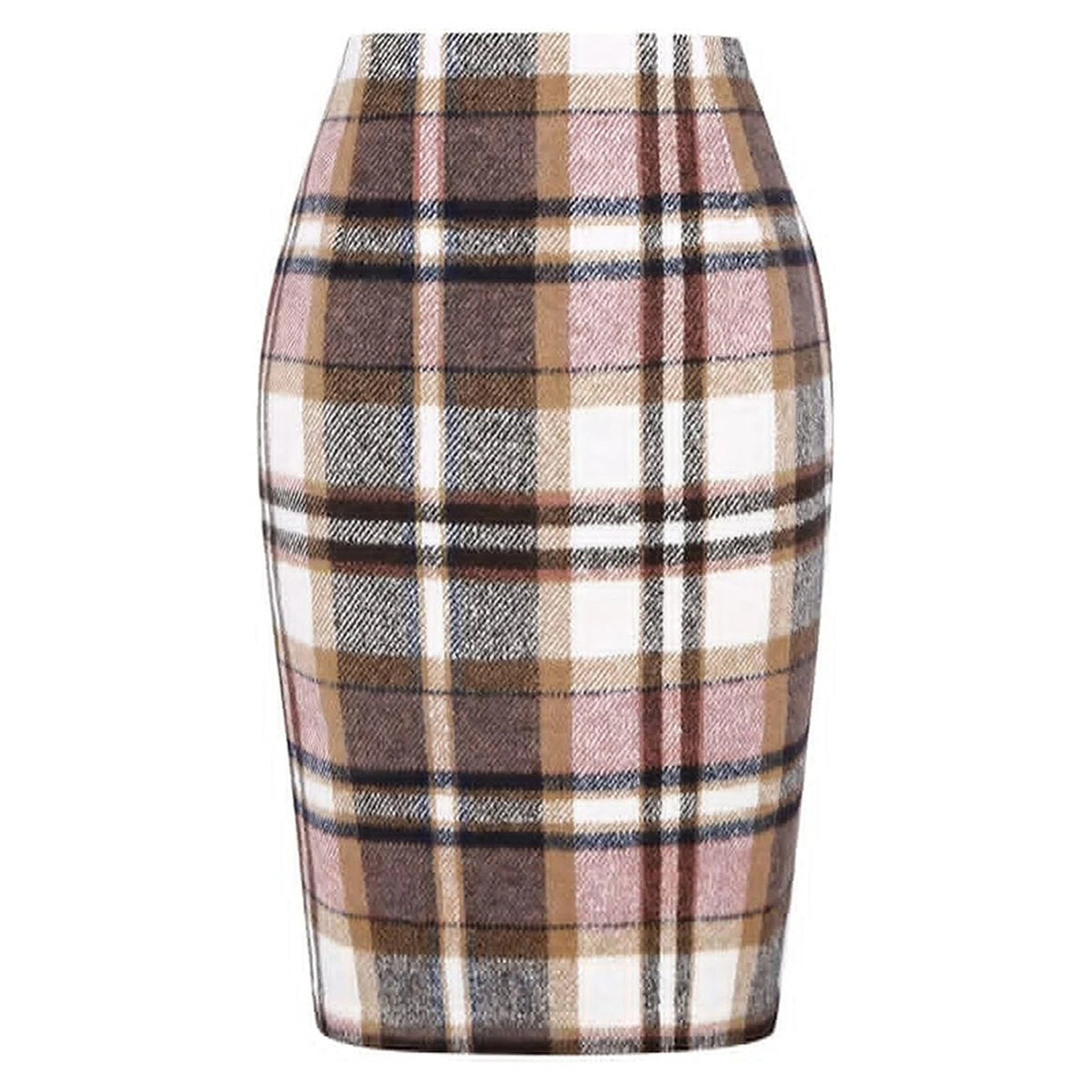 Elegant Plaid Skirt – Office & Chic Everyday Style