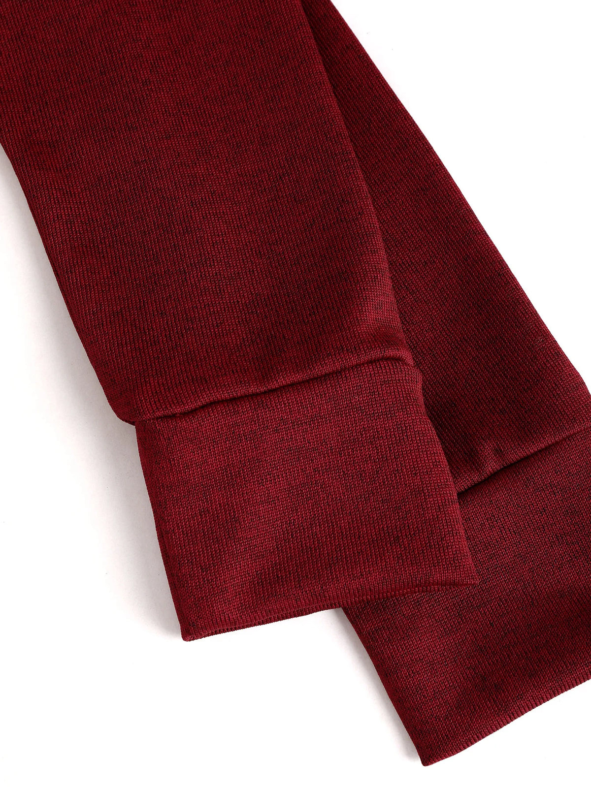 Robe Longue À Capuche Effet Deux Pièces – Manches Longues, Fente, Style Élégant Automne-Hiver