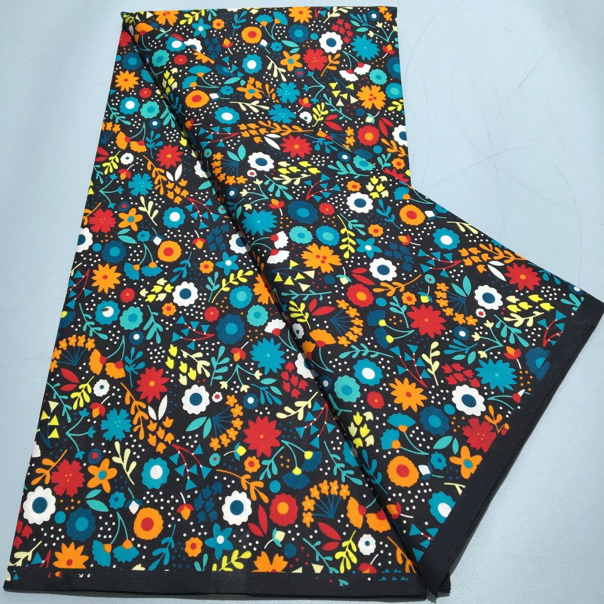 Tissu Wax Africain Ankara Patchwork Batik – Polyester Imprimé, Couture & DIY (6 yards)