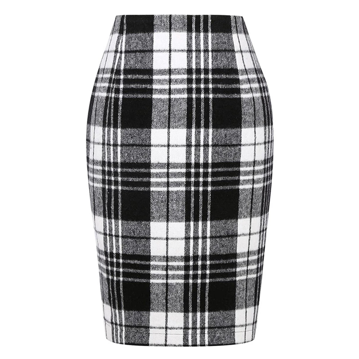 Elegant Plaid Skirt – Office & Chic Everyday Style