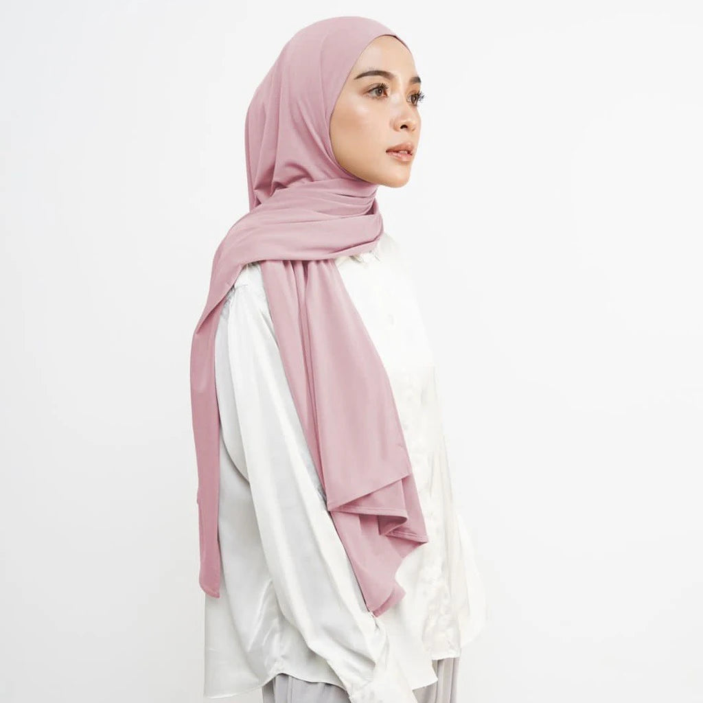 Hijab Instantané One Loop en Coton – Foulard Islamique Femme, Toutes Saisons