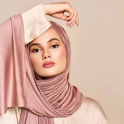 Hijab Instantané One Loop en Coton – Foulard Islamique Femme, Toutes Saisons