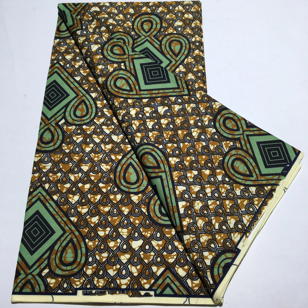 Tissu Wax Africain Ankara Patchwork Batik – Polyester Imprimé, Couture & DIY (6 yards)