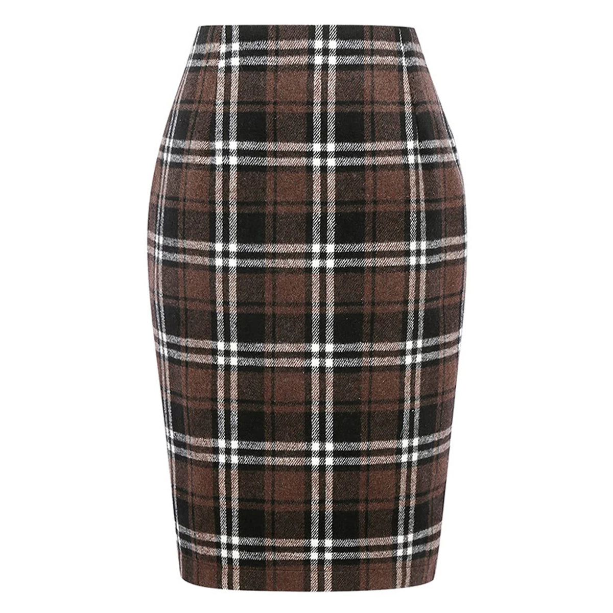 Elegant Plaid Skirt – Office & Chic Everyday Style