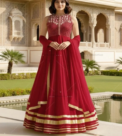 Robe de Soirée Bleue Marine Style Turc & Arabe – Caftan Dubai Jalabiya, Sur Mesure