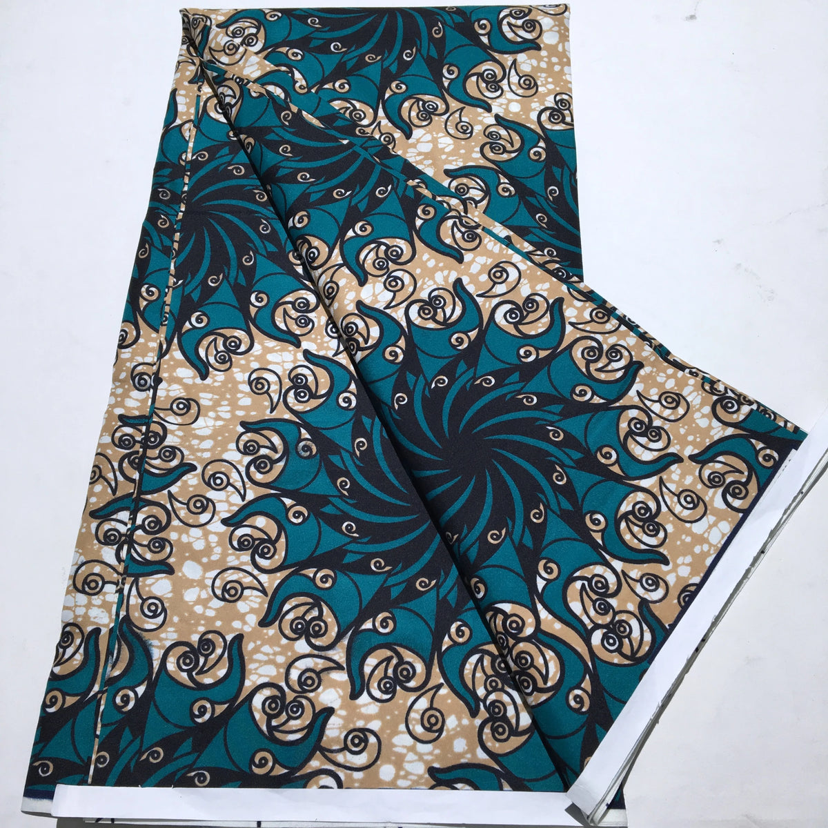 Tissu Wax Africain Ankara Patchwork Batik – Polyester Imprimé, Couture & DIY (6 yards)