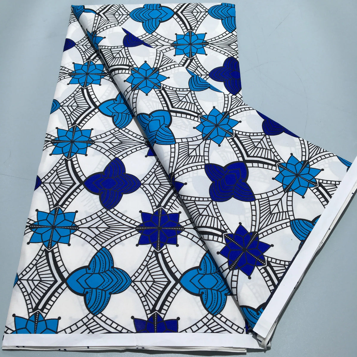 Tissu Wax Africain Ankara Patchwork Batik – Polyester Imprimé, Couture & DIY (6 yards)