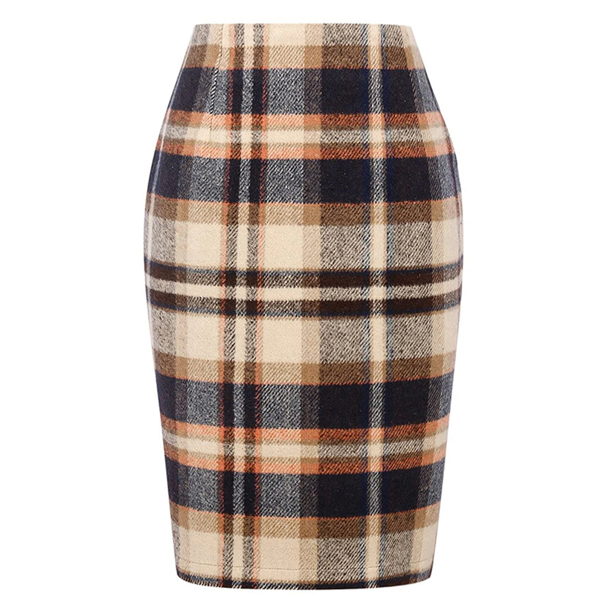 Elegant Plaid Skirt – Office & Chic Everyday Style