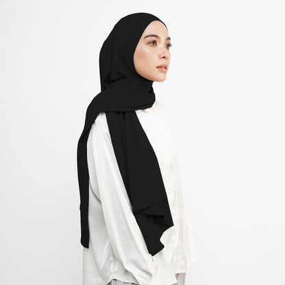 Hijab Instantané One Loop en Coton – Foulard Islamique Femme, Toutes Saisons