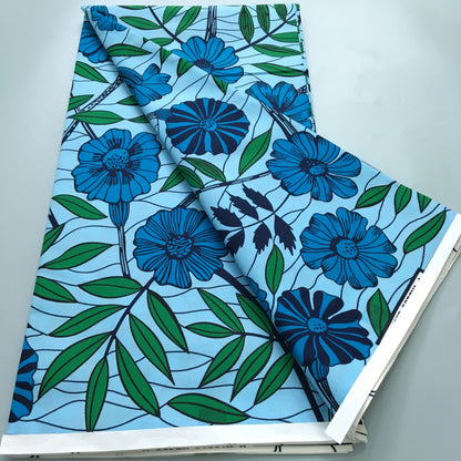 Tissu Wax Africain Ankara Patchwork Batik – Polyester Imprimé, Couture & DIY (6 yards)