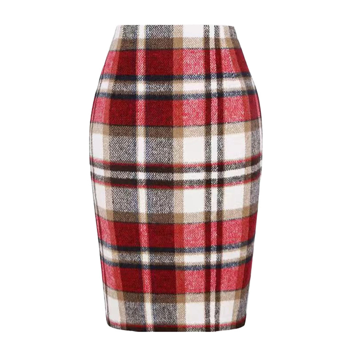 Elegant Plaid Skirt – Office & Chic Everyday Style
