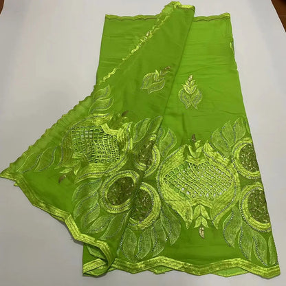 Foulard Islamique 100% Coton Brodé – Hijab Châle Style Dubaï | Toutes Saisons