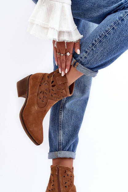 Heeled boots model 187341 Step in style