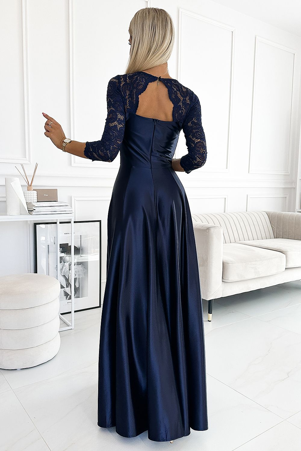 Robe longue model 193523 Numoco