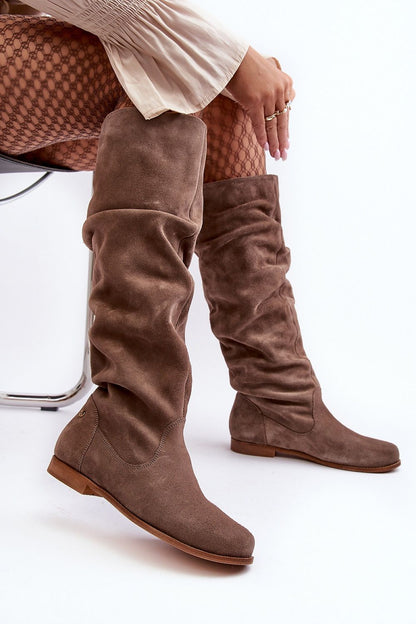 Thigh-high boots model 191043 Step in style